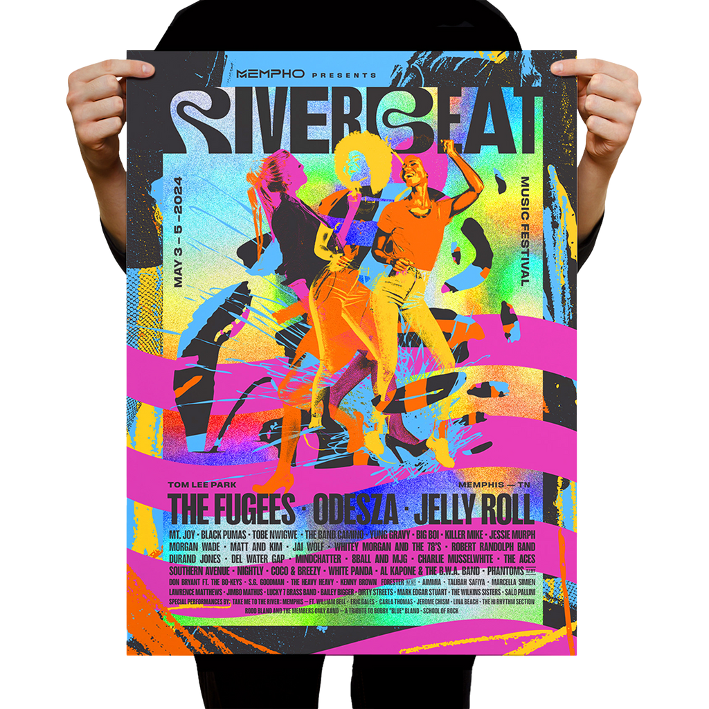 Riverbeat SFER Foil Poster