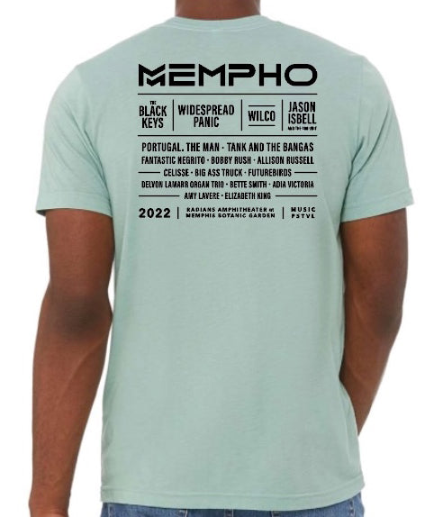 Mempho Fest 2022 Lineup T-Shirt