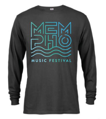 Mempho Fest 2019 Grey Long Sleeve