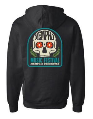Mempho Fest 2022 Zip Black Hoodie