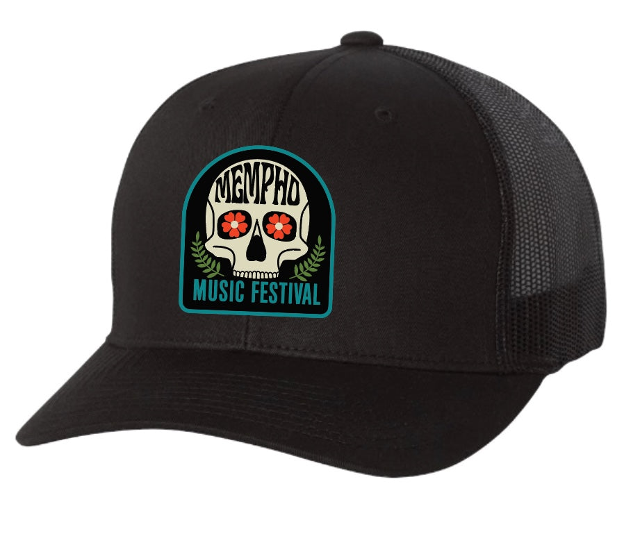 Mempho Fest 2022 Skull Trucker Hat